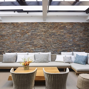 Декоративный камень в отделке интерьера RKS SLATE Сланец Cedar Slate Country