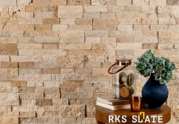3D панели RKS SLATE Травертин Ivory Travertine