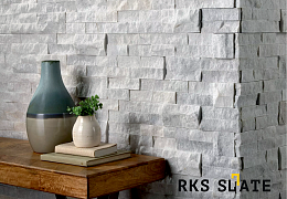 3D панели RKS SLATE Мрамор Glacier White