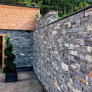 Натуральный камень для облицовки цоколя RKS SLATE Кварцит Nordic Blend Country