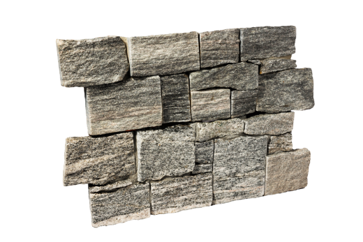 Панели из натурального камня 3D панели RKS SLATE Гранит Sesame Grey Country. Грубый камень.