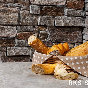 Камень в интерьере внутренней отделки 3D панели RKS SLATE Сланец Scotch Blend Country