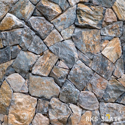 Облицовочный камень RKS SLATE Beige Grey Quartz Loose