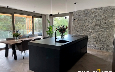 Натуральный камень 3D панели Гранит Sesame Grey Country: стильная отделка стен для вашего дома