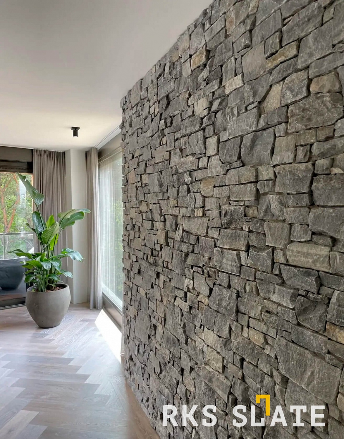 Натуральный камень 3D панели Гранит Sesame Grey Country: стильная отделка стен для вашего дома