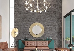 3D панели RKS SLATE Сланец Black Slate Classic