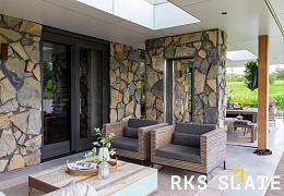 Облицовочный камень RKS SLATE Beige Grey Quartz Loose