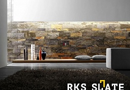 3D панели RKS SLATE Кварцит Zeera Green Natural