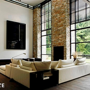 Камень в интерьере RKS SLATE Кварцит Beige Quartz Country