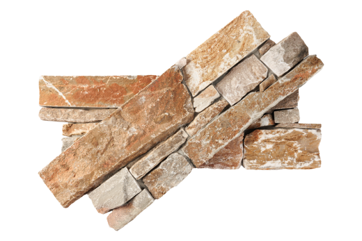 Декоративный камень 3D панели RKS SLATE Кварцит Beige Quartz Country (грубый камень)