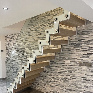 Натуральный камень для отделки лестницы — RKS SLATE