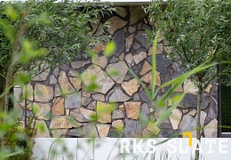 Облицовочный камень RKS SLATE Beige Grey Quartz Loose