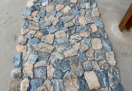 Облицовочный камень RKS SLATE Beige Grey Quartz Loose