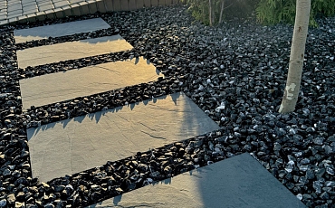 натуральный черный сланец