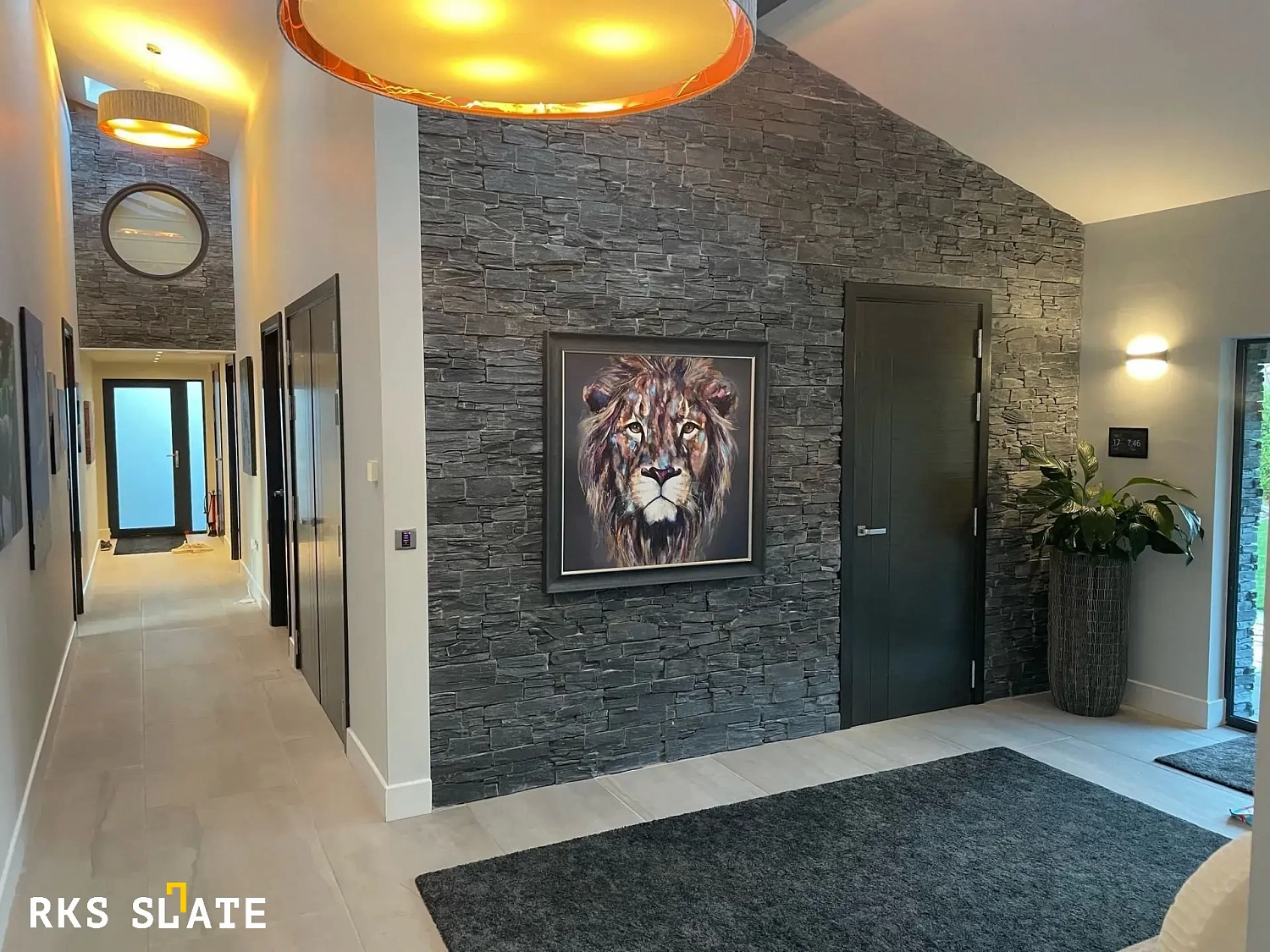 Превратите свой интерьер в шедевр с 3D панелями из черного сланца RKS SLATE Black Slate Country