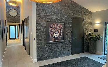 Превратите свой интерьер в шедевр с 3D панелями из черного сланца RKS SLATE Black Slate Country