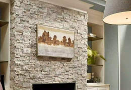 3D панели RKS SLATE Травертин Silver Travertin