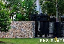 Облицовочный камень RKS SLATE Beige Grey Quartz Loose