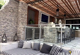 3D панели RKS SLATE Травертин Silver Travertin