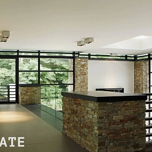 Камень для отделки стен в прихожей RKS SLATE Кварцит Multi Quartz Country