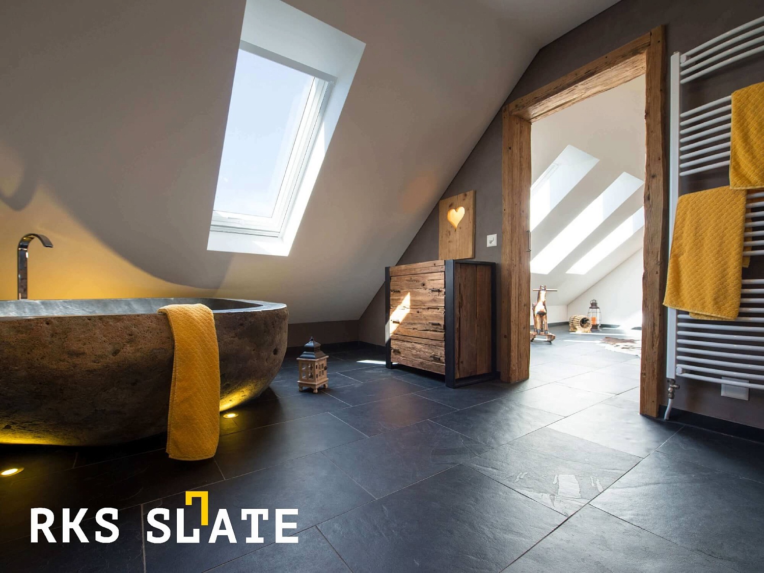 Черный сланец RKS SLATE Brazil Black Brushed: стильный выбор для вашего интерьера