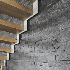 Натуральный камень для отделки лестницы — RKS SLATE