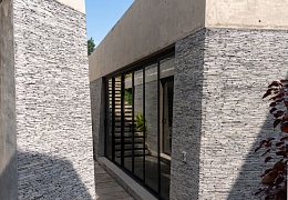 3D панели RKS SLATE Сланец Black Waterfall Pencil