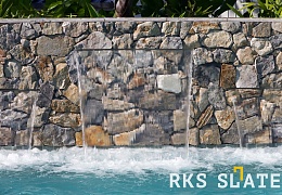 Облицовочный камень RKS SLATE Beige Grey Quartz Loose