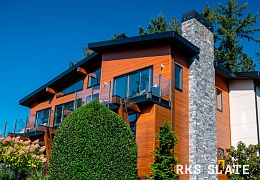 3D панели RKS SLATE Мрамор Cloudy Grey Country