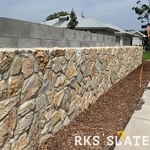 Камень для облицовки цоколя RKS SLATE Beige Qartzt Loose