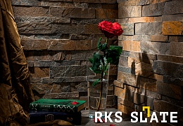 3D панели RKS SLATE Кварцит Zeera Green Natural