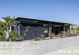 3D панели RKS SLATE Сланец Black Waterfall Pencil